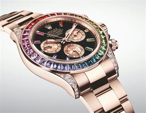 il rolex con cinturino rainbow|rolex rainbow 116595.